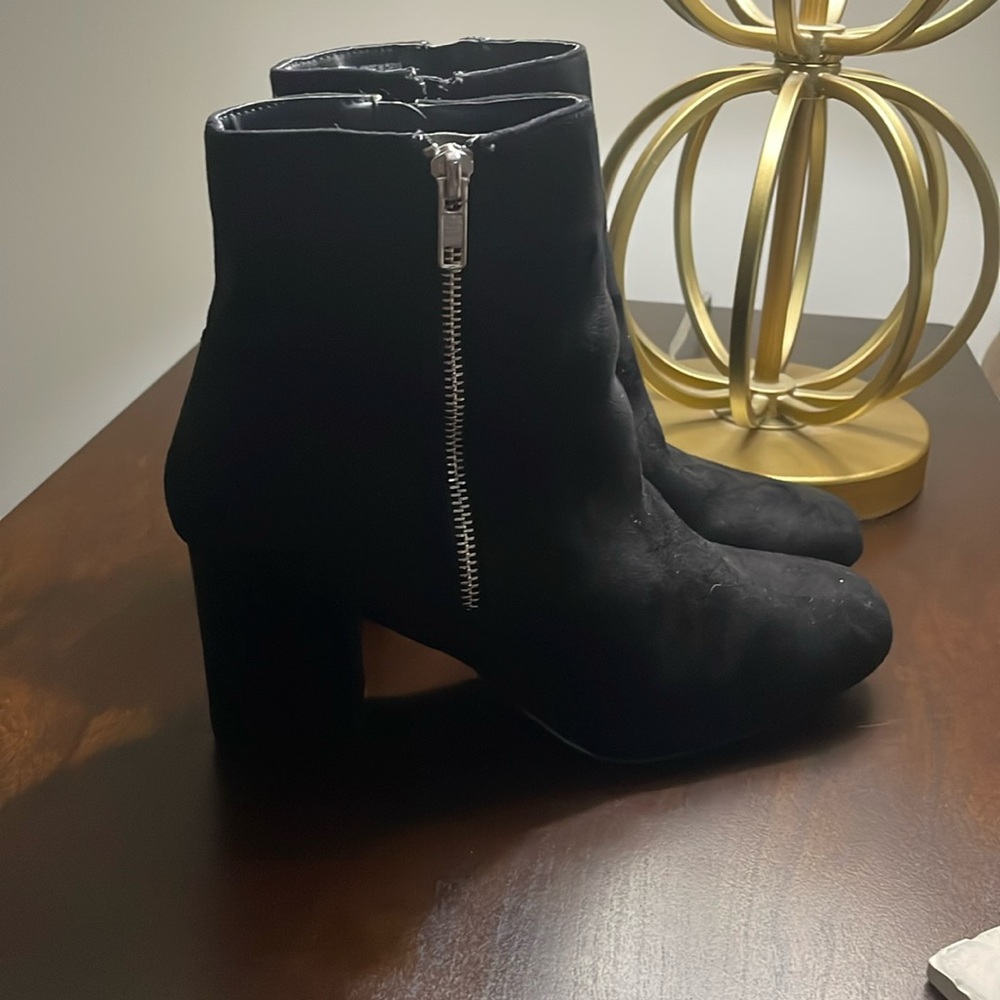 Black booties